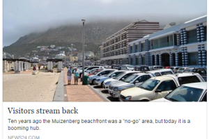 Visitors stream back Visitors Stream Back
