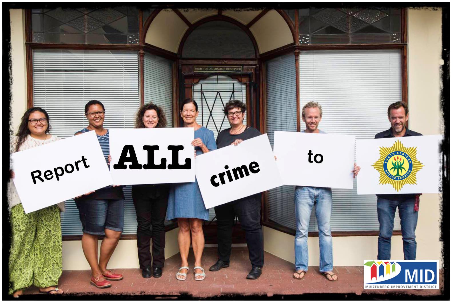 Reporting Crime is Vital!
